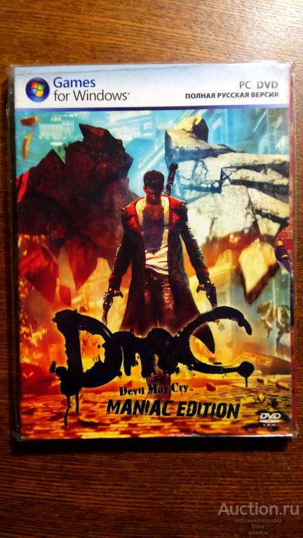 PC DVD DMC (Devn May Cry): Maniac Edition//новый//запечатанный