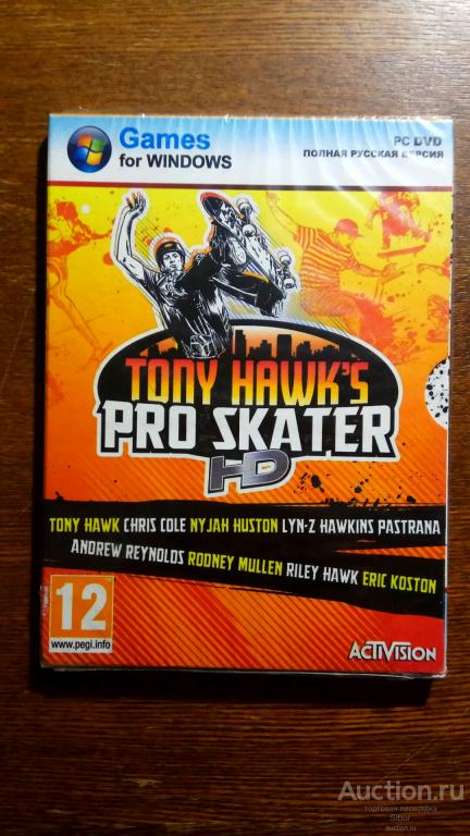 PC DVD Tony Hawk's: Pro Skater//новый//запечатанный