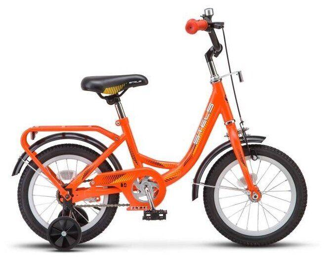 Детский велосипед STELS Flyte 14 Z011 оранжевый 9,5" рама