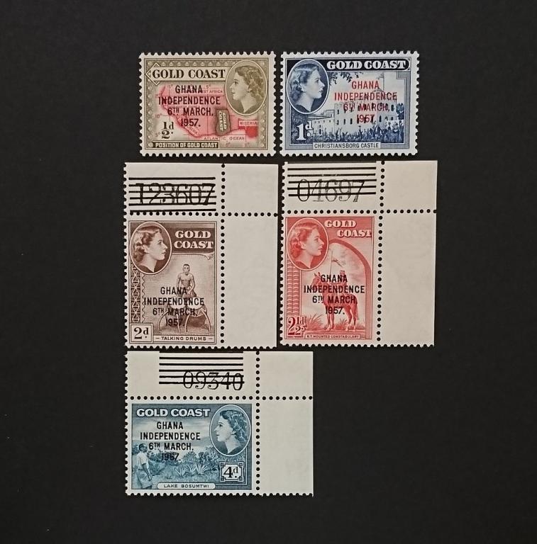 Золотой берег (Гана), провозглашение независимости 1957г., MNH