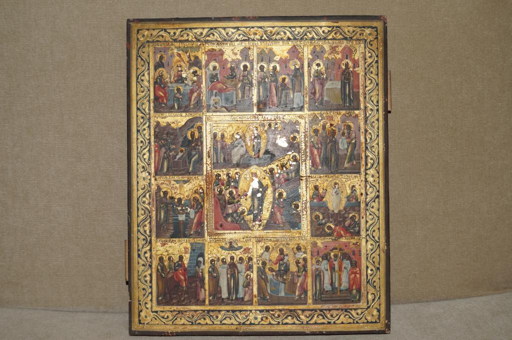 Старинная икона 18-19 века