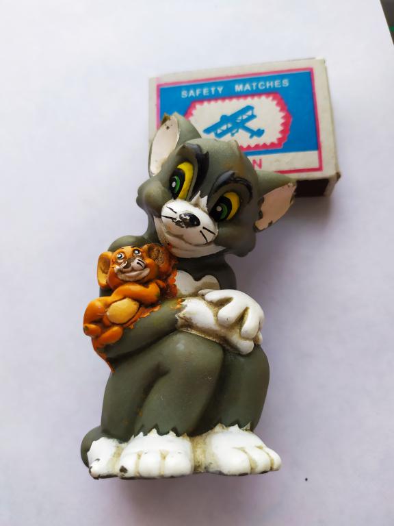 Игрушка Резиновая 8,5 см Том и Джери  1993г