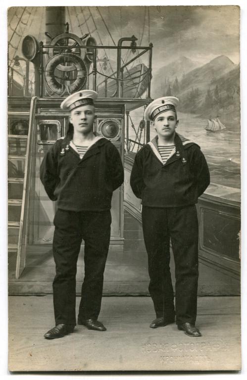 Моряки матросы РИА РИФ машинная школа Кронштадт