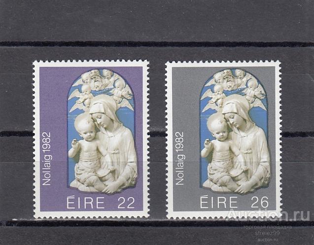 EIRE  ИРЛАНДИЯ  Рождество Пара  1982  Сост**