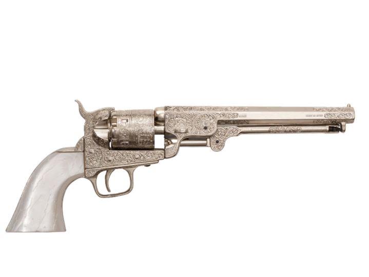 Сувенирное изделие револьвера , США военно-морского флота США, Кольт 1851 года, металл