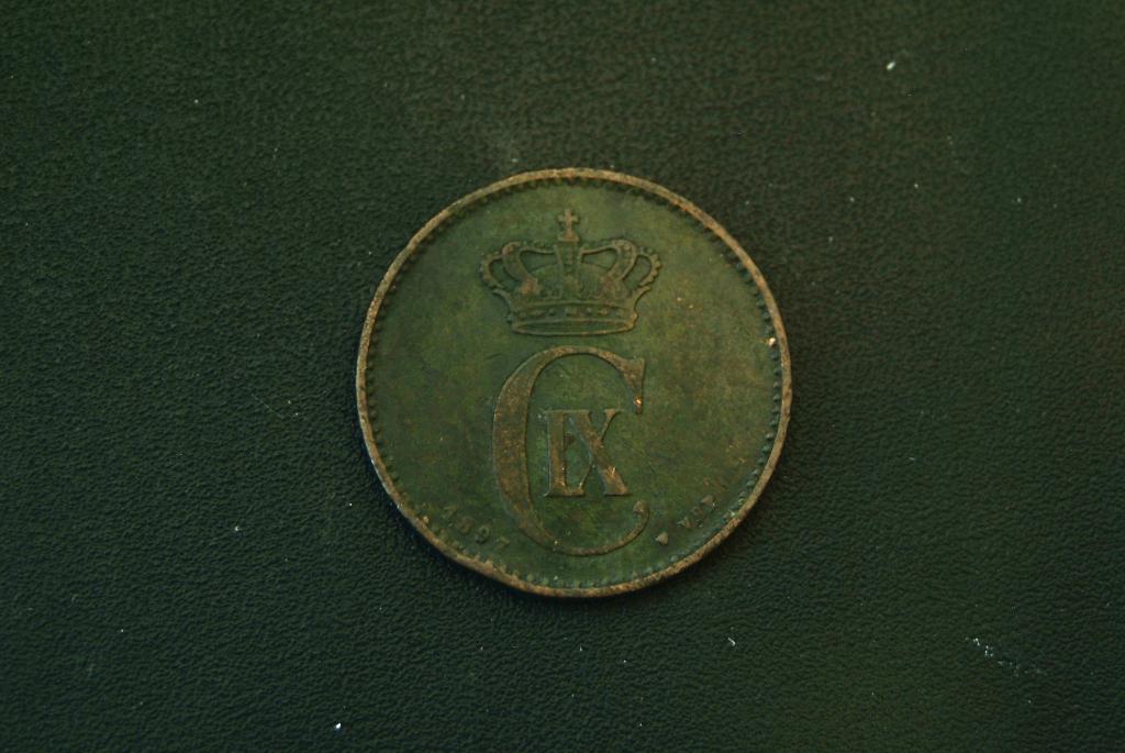 Дания 2 эре 1897 КМ 793.2