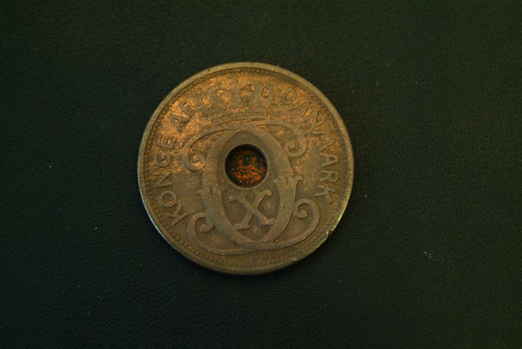 Дания 5 эре 1927 N КМ 828.2