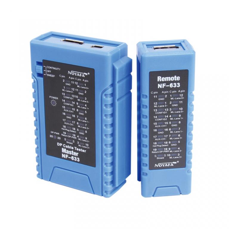 Тестер для проверки DisplayPort кабеля NF-633 (NF633)