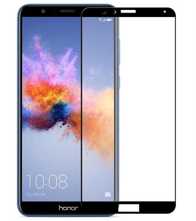 Защитное стекло Full screen PowerPlant для Huawei Honor 7X Black (GL605057)
