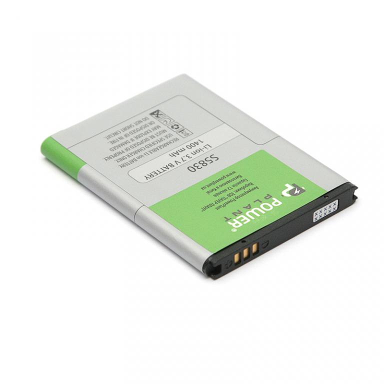 Аккумулятор PowerPlant Samsung S5830 (EB494358VU) 1400mAh (DV00DV6100)
