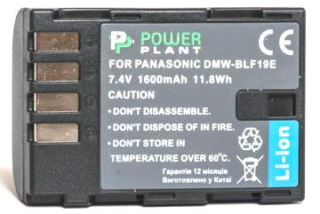 Аккумулятор PowerPlant Panasonic DMW-BLF19 1600mAh (DV00DV1355)