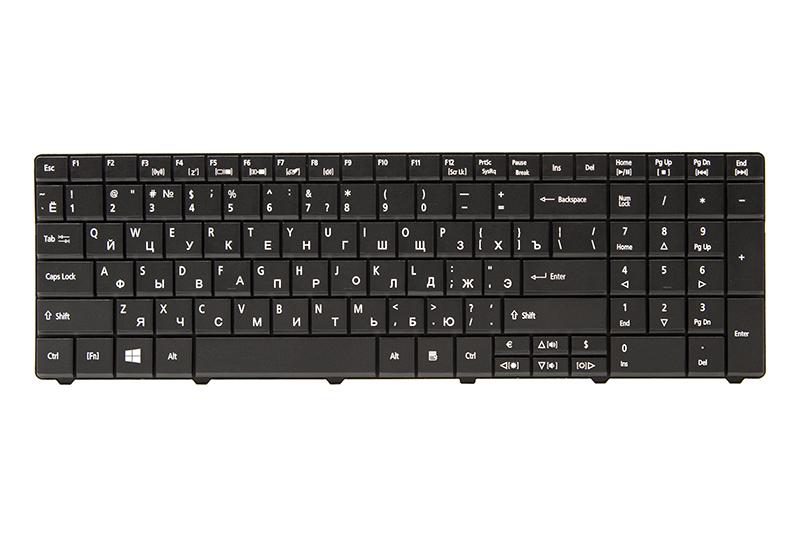 Клавиатура для ноутбука ACER Aspire E1-521, TravelMate 5335 черный, черный фрейм (KB310715)