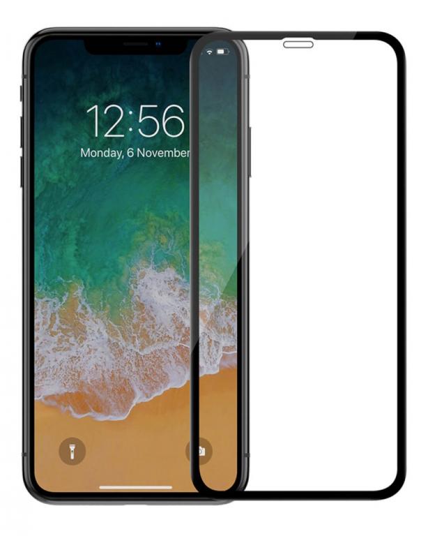Защитное стекло Full screen PowerPlant для Apple iPhone 11 / iPhone XR, Black (GL605699)
