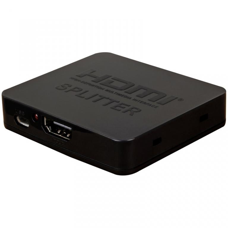 Сплиттер PowerPlant HDMI 1x2 V1.4, 4Kx2K, 3D (HDSP2-M) (CA911462)