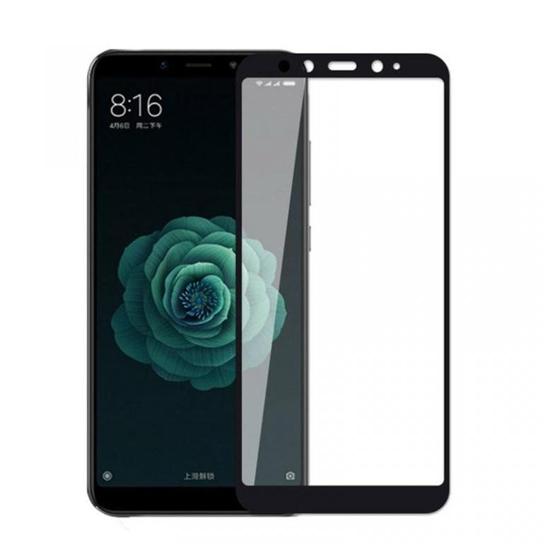 Защитное стекло Full screen PowerPlant для Xiaomi Mi A2, Black (GL605521)