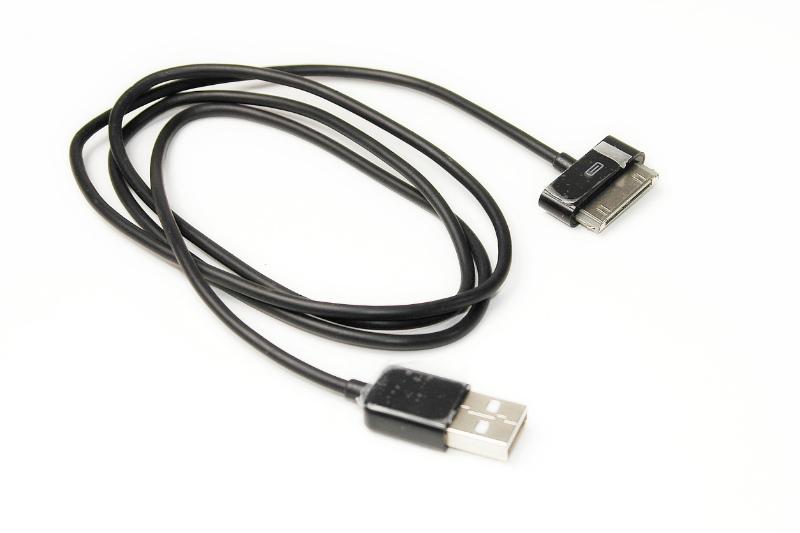 Кабель PowerPlant USB - 30pin (4/4s), 1м Black (DV00DV4045B)