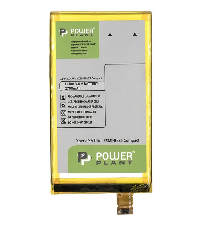 Аккумулятор PowerPlant Sony Xperia XA Ultra/ Z5 Compact 2700mAh (SM190171)