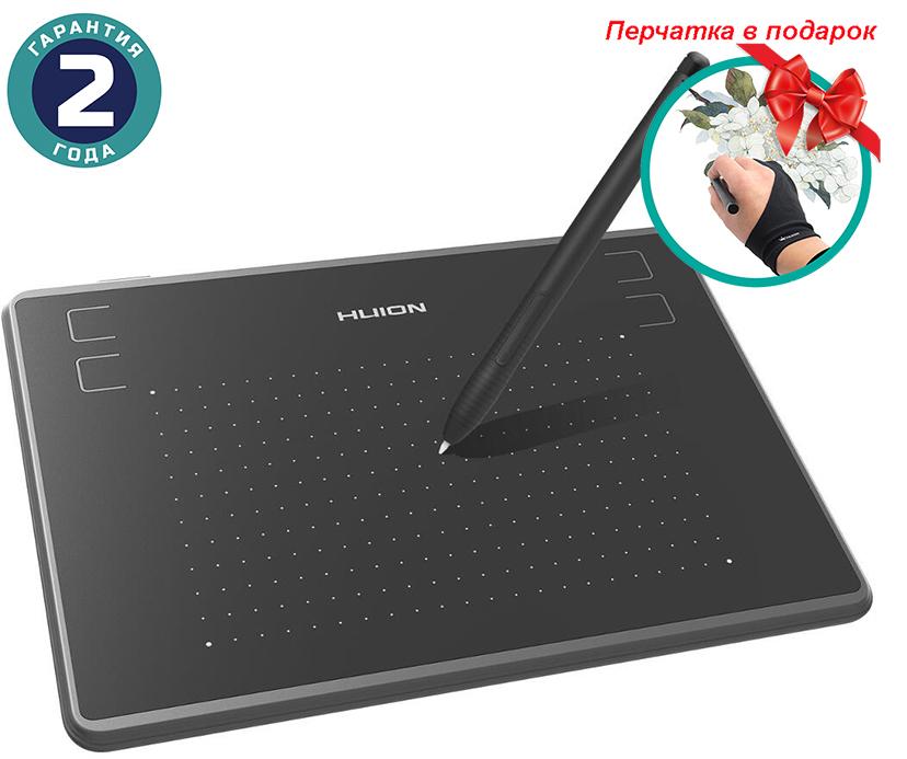 Графический планшет Huion Inspiroy H430P + перчатка (H430P)