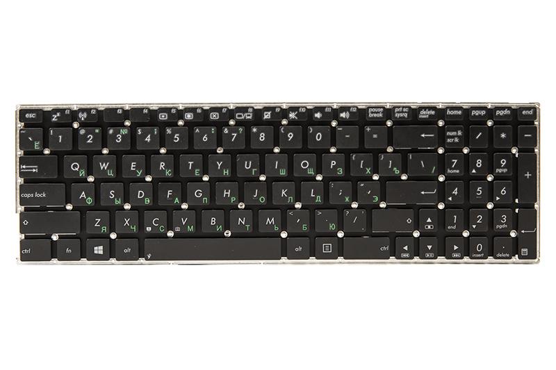 Клавиатура для ноутбука ASUS F551, X551 черный, без фрейма (KB310104)