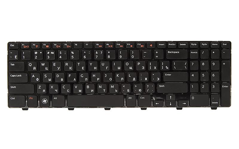 Клавиатура для ноутбука DELL Inspiron 15R: N5110, M5110 черный, черный фрейм (KB310258)