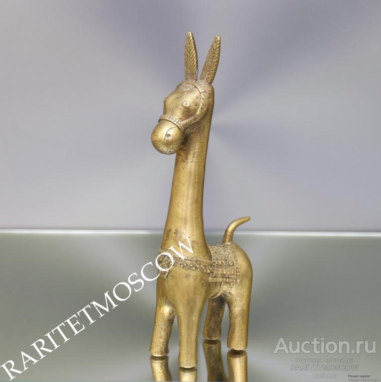 Осел ослик бронза латунь Англия 8