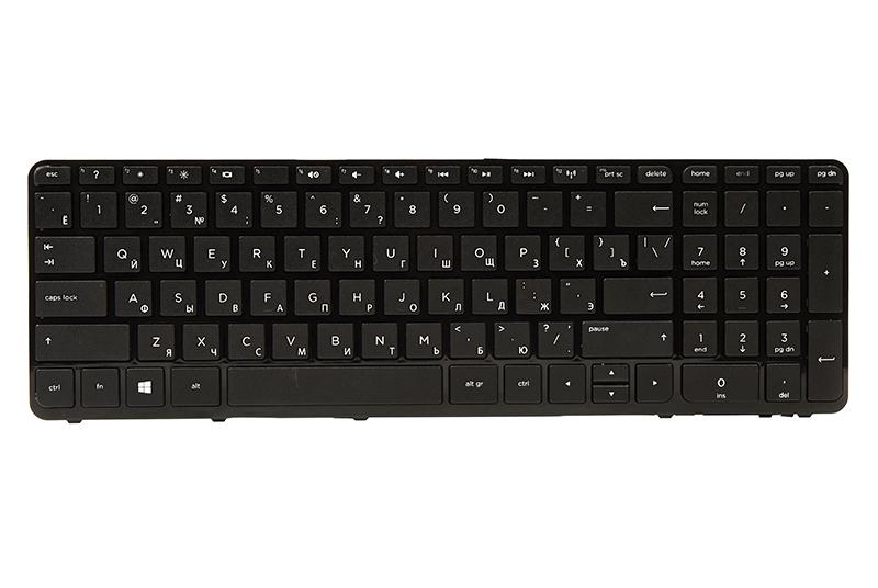 Клавиатура для ноутбука HP Pavilion SleekBook 15-E черный, черный фрейм (KB311873)