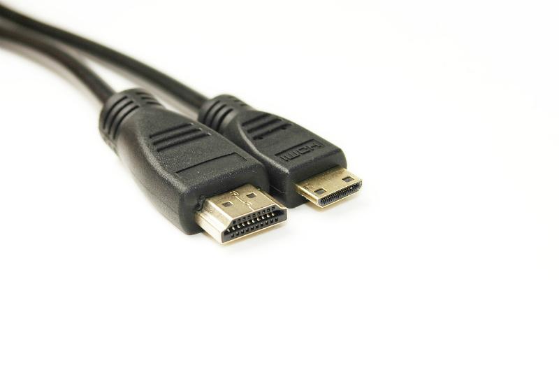 Видео кабель PowerPlant HDMI - mini HDMI, 2м, позолоченные коннекторы, 1.4V (KD00AS1273)