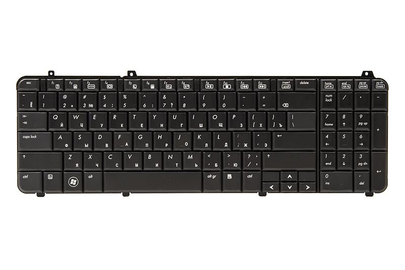 Клавиатура для ноутбука HP Pavilion DV6-1000, DV6T-1000 черный, черный фрейм (KB310333)