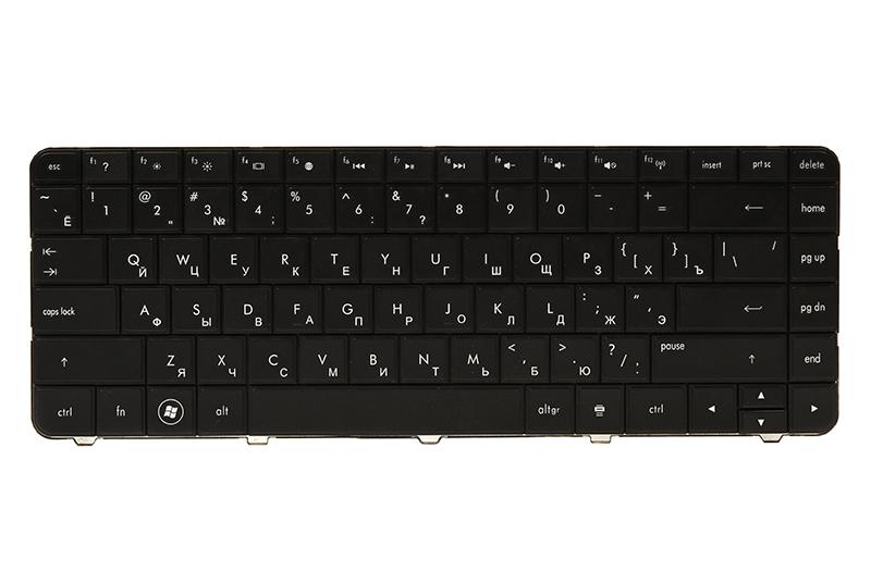 Клавиатура для ноутбука HP Pavilion G4 черный, черный фрейм (KB310579)