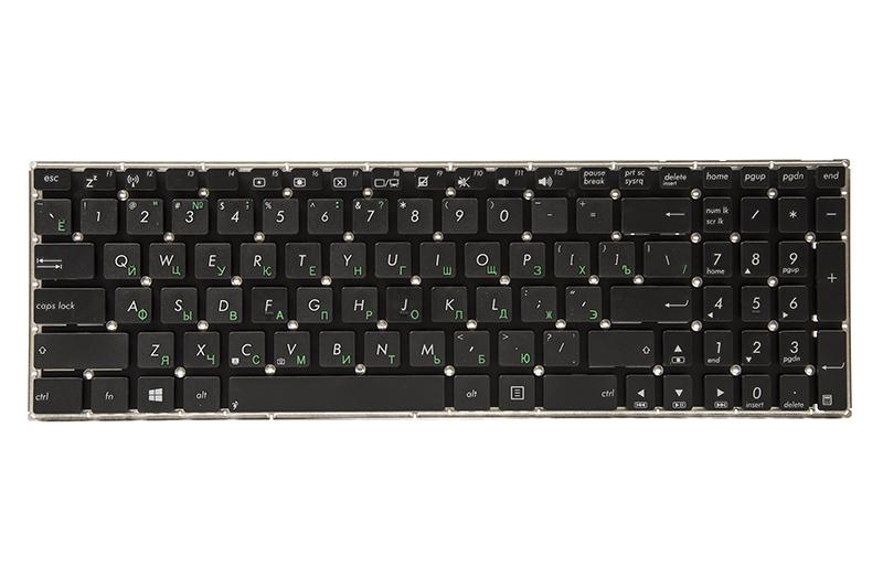 Клавиатура для ноутбука ASUS X553MA, X554LA черный, без фрейма (KB310128)