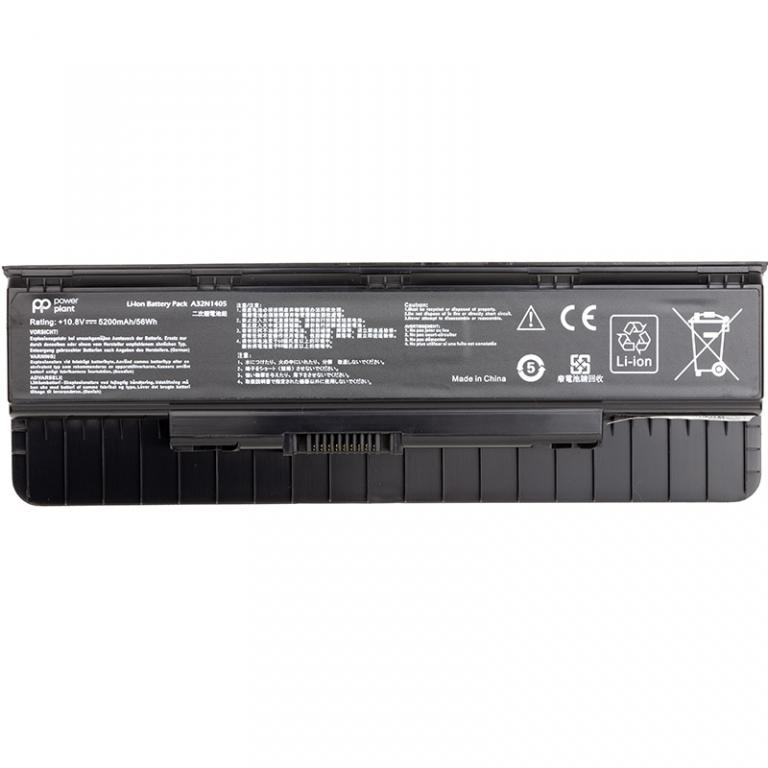 Аккумулятор PowerPlant для ноутбуков ASUS ROG G551 (A32N1405) 10.8V 5200mAh (NB430659)