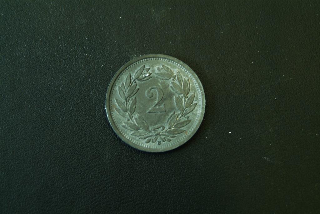 Швейцария 2 раппен 1944 КМ 4а