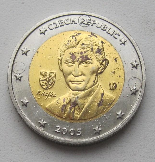 2 Евро ПРОБА 2005.ЧЕХИЯ.