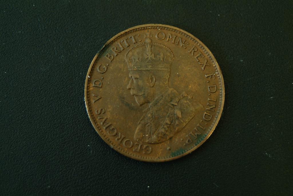 Австралия 1/2 пенни 1913 КМ 22