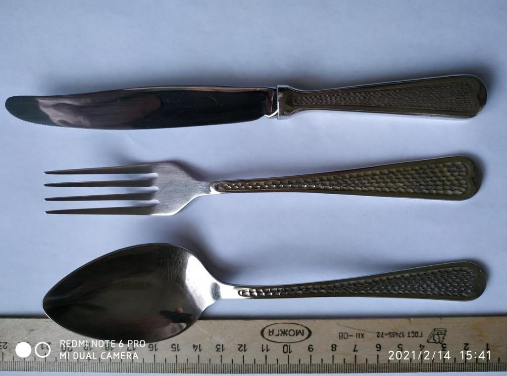 Набор эгоист. Серебро 925.