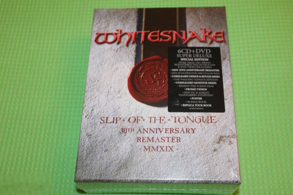 Whitesnake / Slip of the Tongue 89 / EU 6CD+DVD BOX