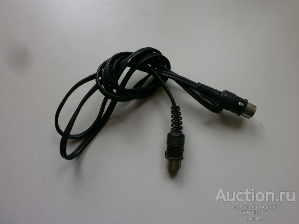 Шнур (кабель) соединительный Пр-во СССР  Магнитофон. Электрофон.Радиола.Приемник.Тюнер.Усилитель.