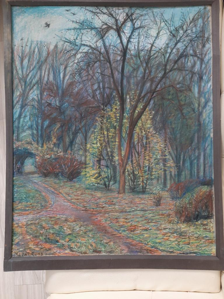 Смирнов М.Н. (1938 г.р.)  В парке осенью