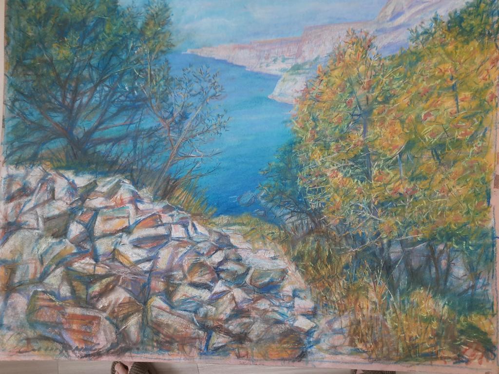 Смирнов М.Н. (1938 г.р.)  Берег моря