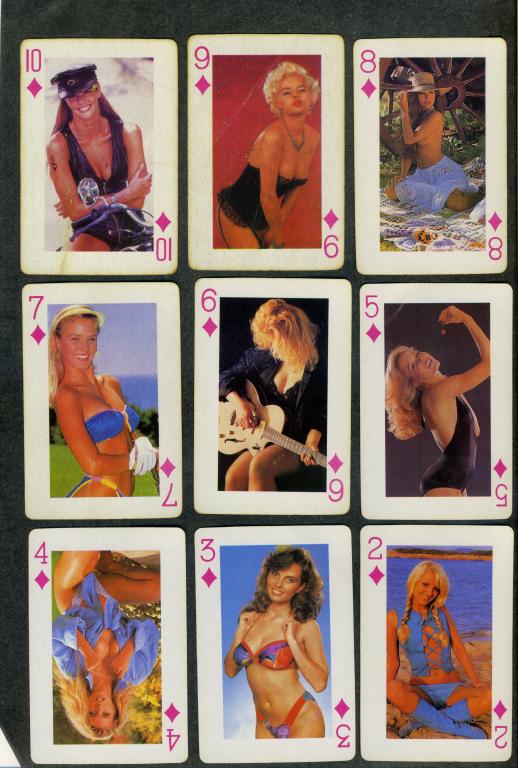 Винтажные игральные карты с голыми бабами (ФОТО) | Порно на Приколе!