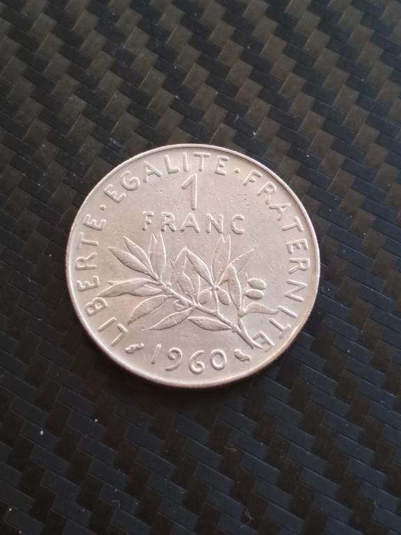 Франция 1 франк 1960 г.