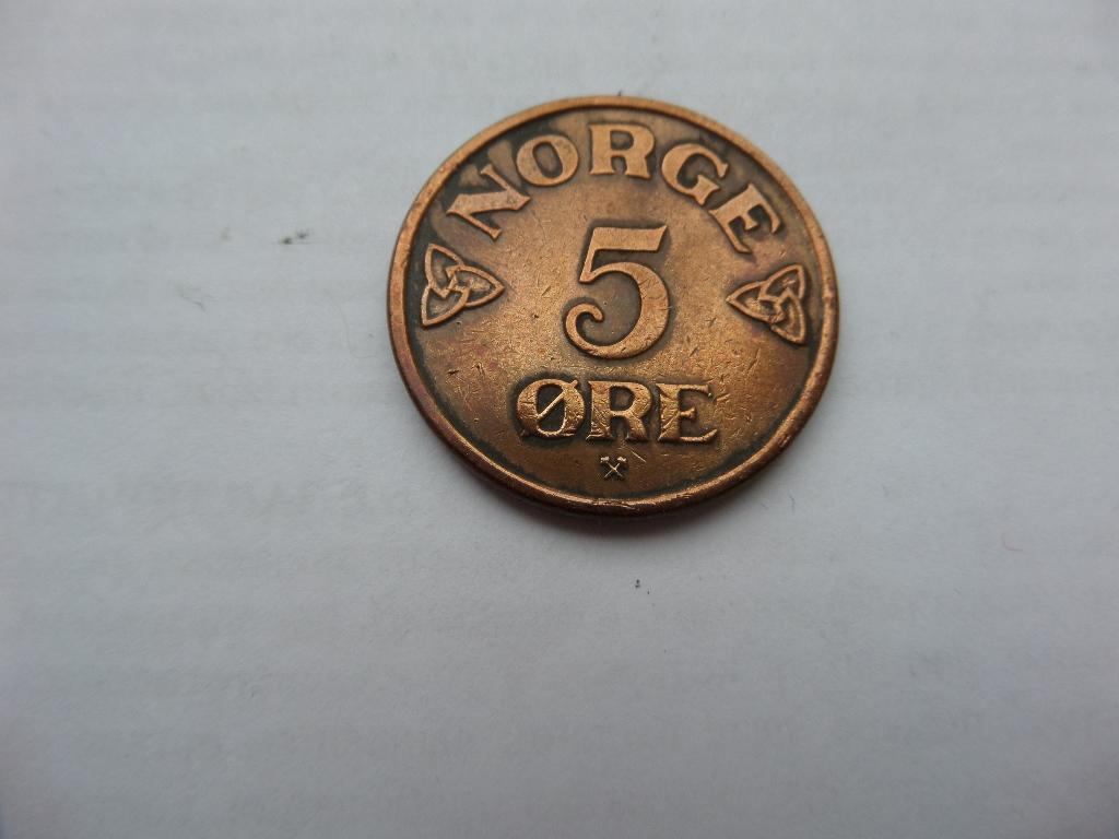 5 ЭРЕ 1953 НОРВЕГИЯ