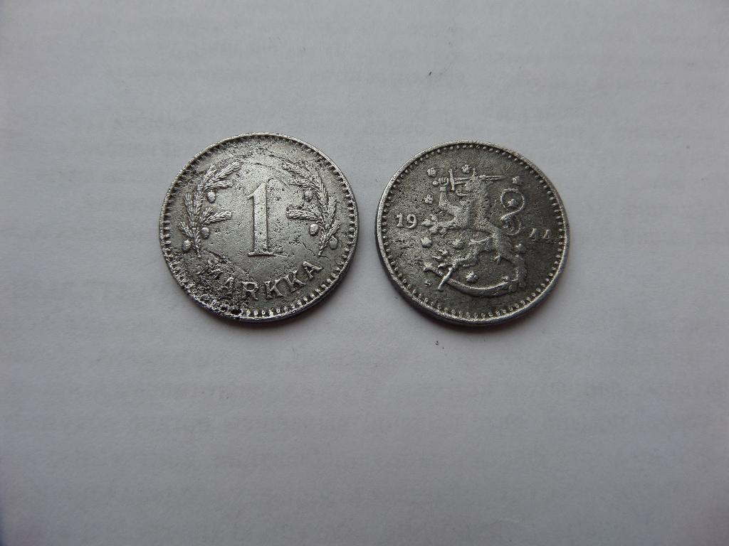1 МАРКА 1944 ФИНЛЯНДИЯ