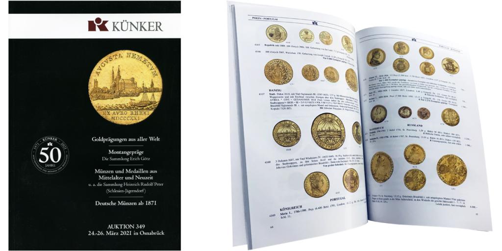Каталог аукциона KUNKER № 349, 24-26 марта 2021 года.