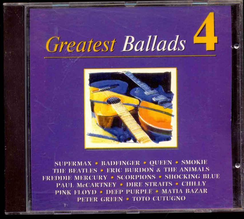 Greatest BALLADS 4 1995 Malaysia PVS Music ‎– PVS 95062 RARE!