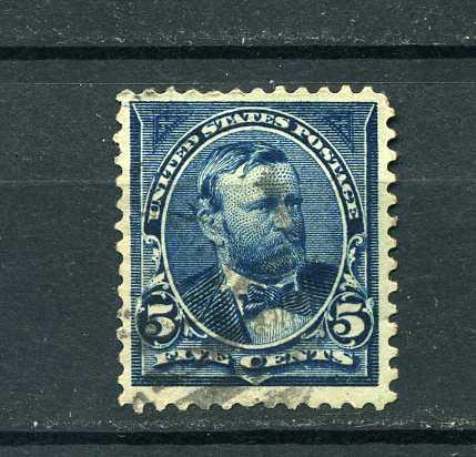 США. Американский политический и военный деятель Улисс Грант. 1 марка. 1898/1900