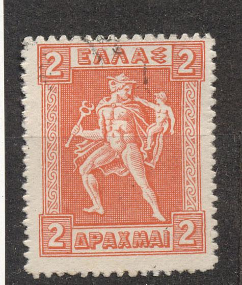 Греция 1911 г. стандарт Гермес гашеная