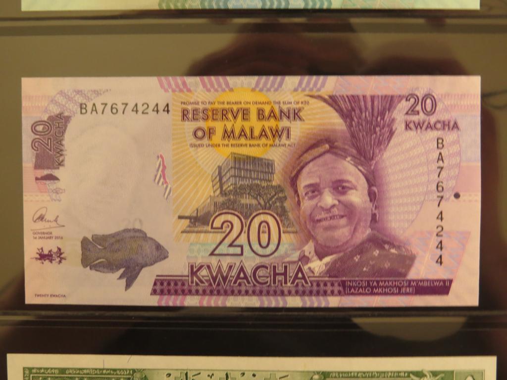 Малави - 20 Квача 2016 г. - UNC - Пресс!