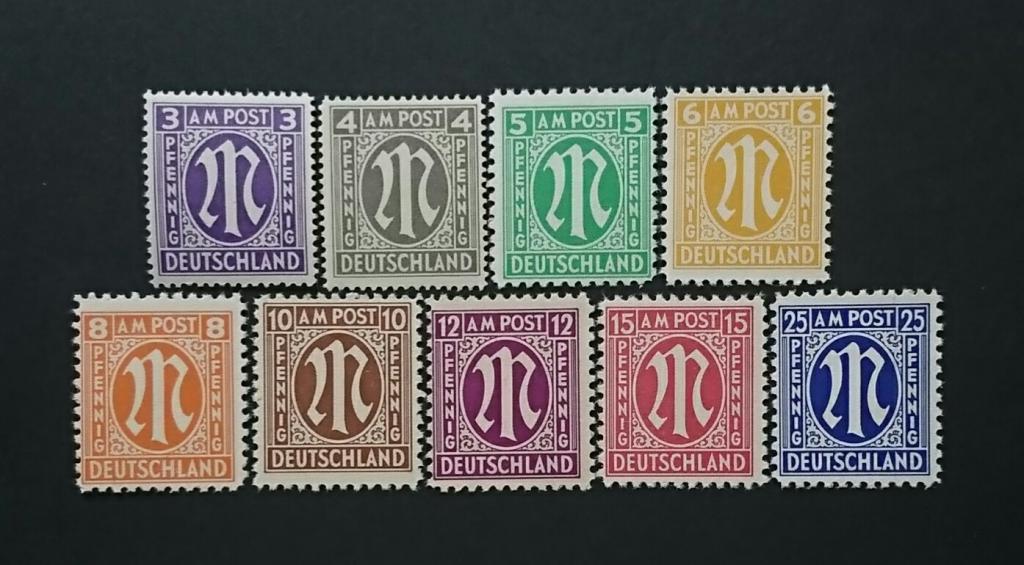 Германия 1945г. Англо-американская зона оккупации, MNH