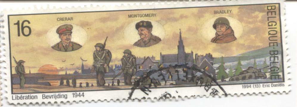 1994 Бельгия. 50 лет освобождения Бельгии.гаш